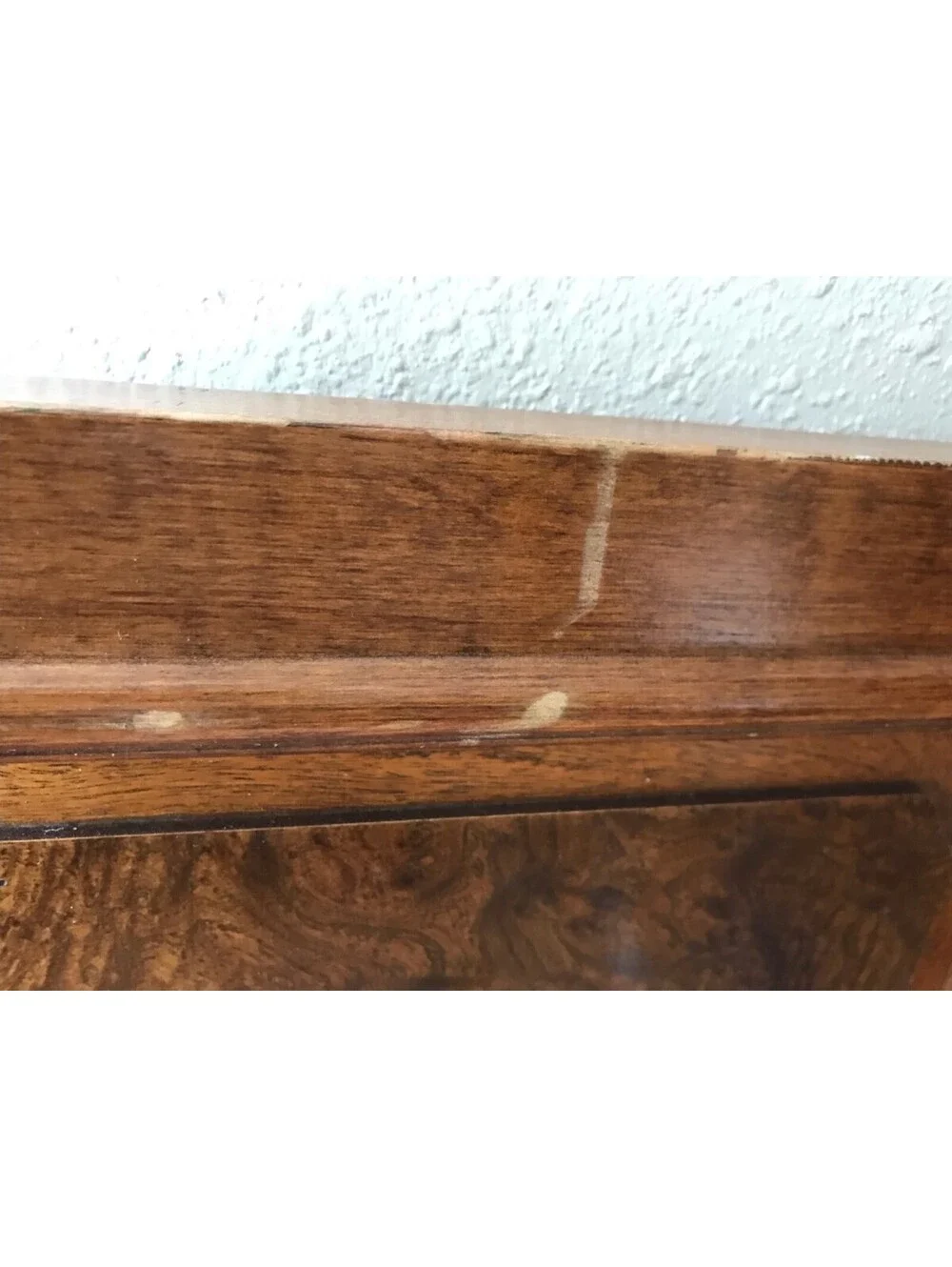 Vintage 1972 Thomasville Stroupe Mirror solid Wood Boho 49